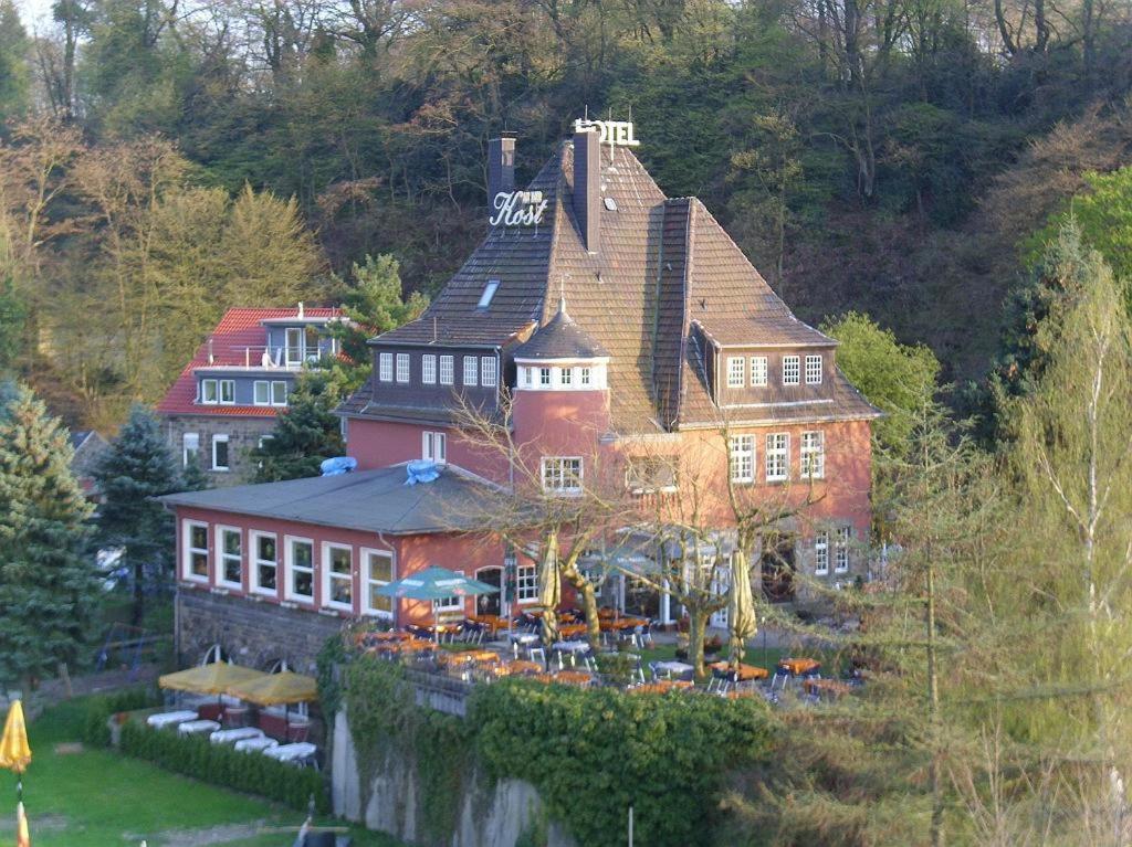 Gasthaus Und Hotel An Der Kost Hattingen Eksteriør billede